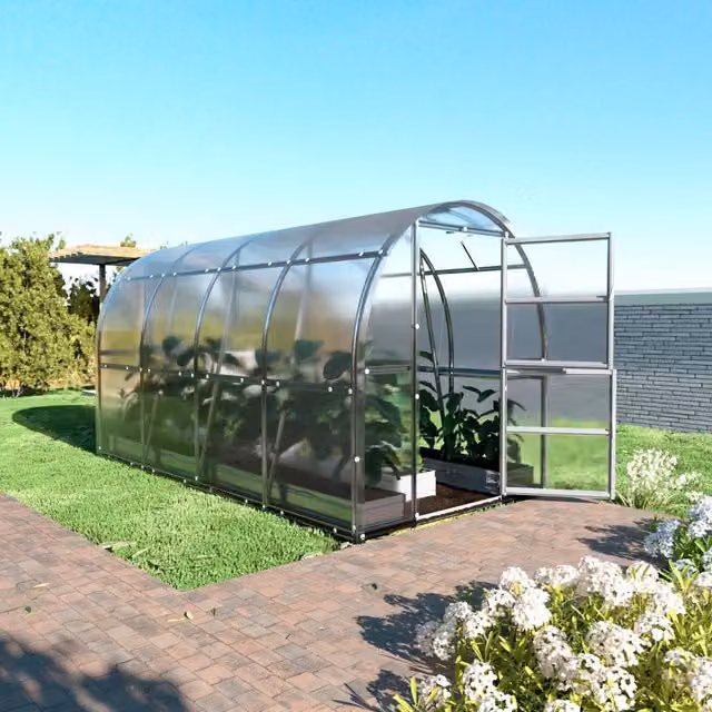 Serra da giardino KLASIKA SLIM 2 x 4 m (8 m²) , 4 mm con rivestimento in policarbonato
