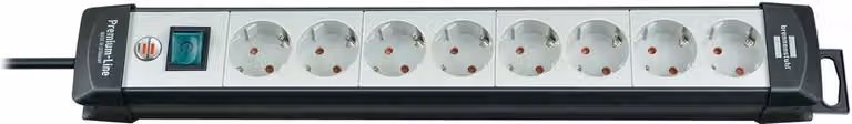 brennenstuhl 1951580100 "Premium-Line" Presa a 8 vie(S)