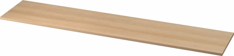 Pannello di copertura, dimensioni 200,5 x 43 cm, in legno di quercia