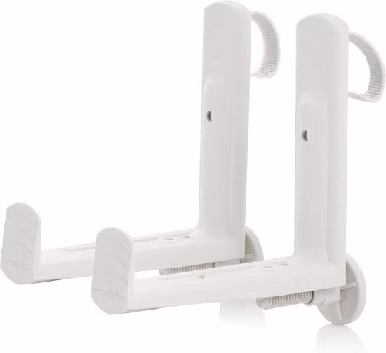 Copertura per barbecue da balcone - bianco 19030
