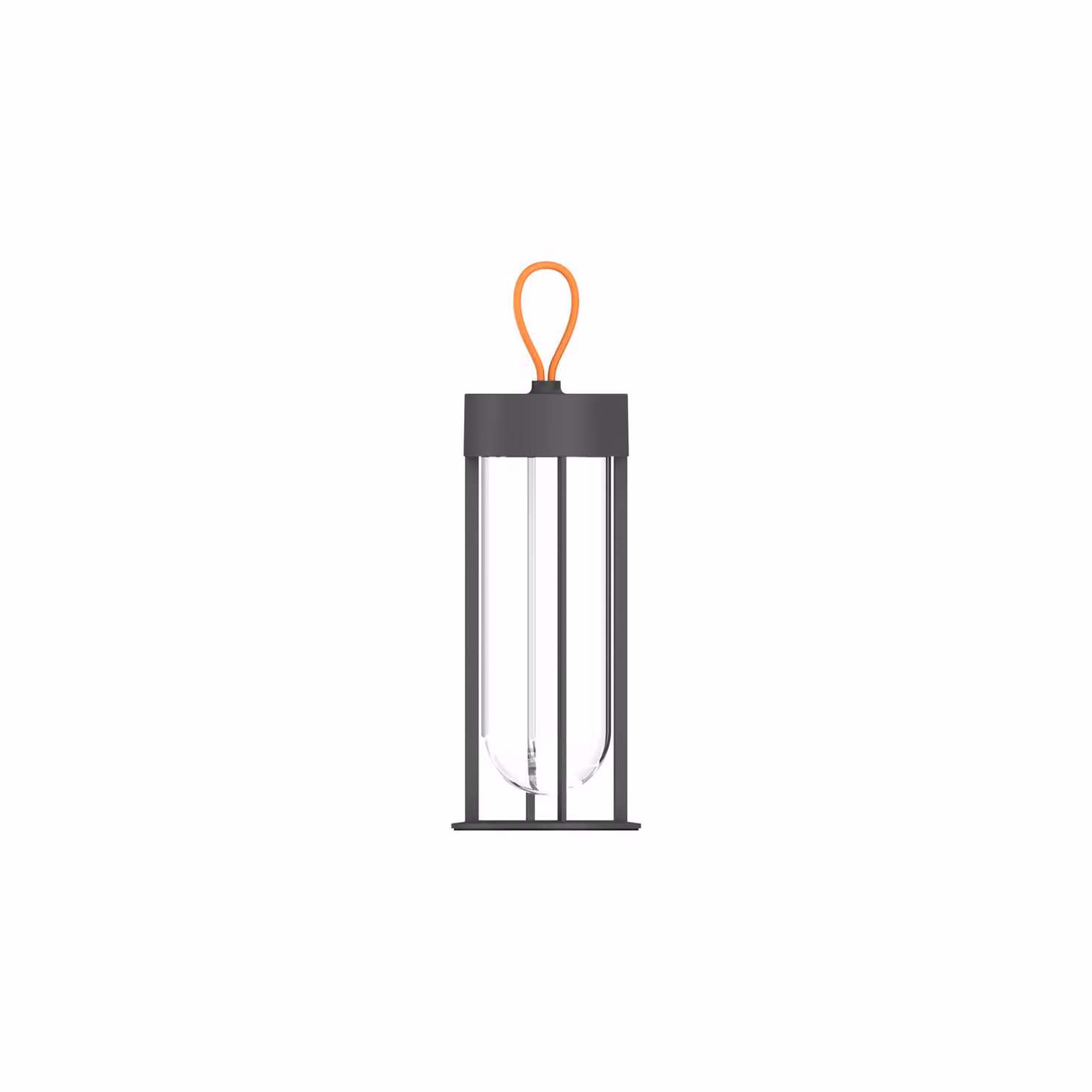 Flos Architectural FLOS In Vitro Unplugged lampada LED grigio 3.000K Unplugged, dimmerabile, Nero, Alluminio, Design