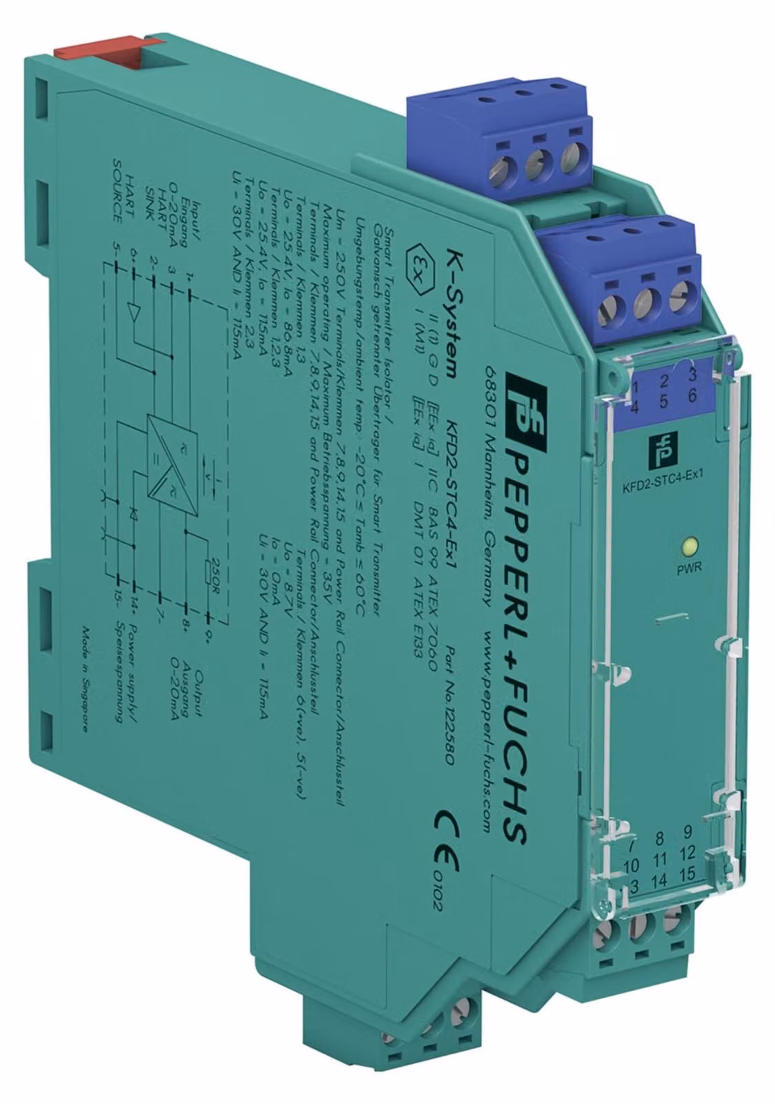 Trasmettitore di pressione KFD2-STC4-Ex1