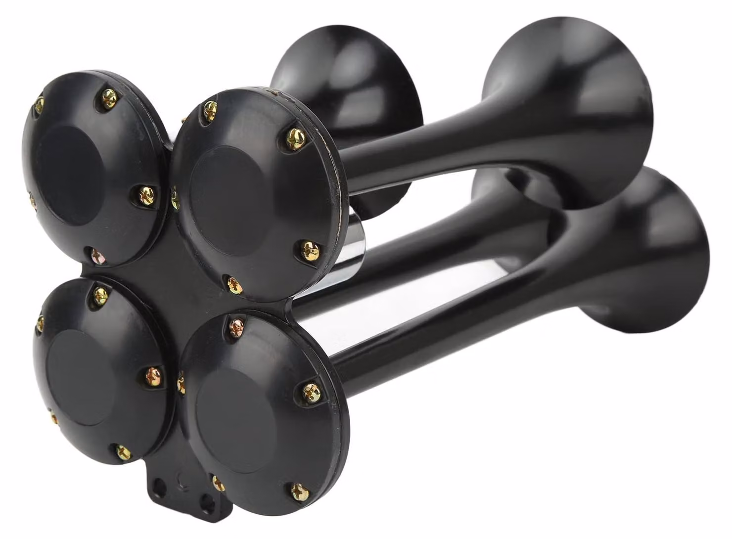 Compressore d'aria con 4 trombe, potenza sonora 150 dB, 12V, estremamente potente