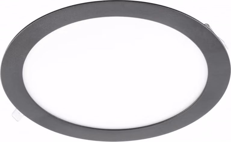 ORIS PLUS Apparecchio a LED, downlight, 19W, nero, 4000K, 1520lm, AC220-240V, da incasso, IP20, 120°
