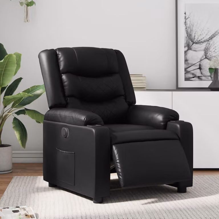 Poltrona elettrica reclinabile - Poltrona relax - Sedia regolabile elettricamente - Poltrona lounge elettrica