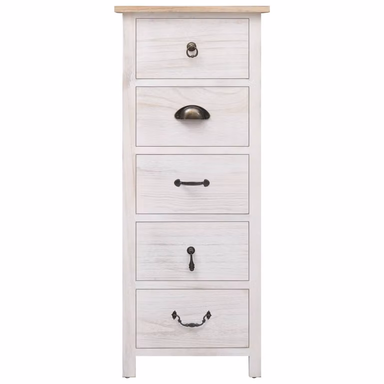 Mobiletto 35x25x87 cm in Legno di Paulownia