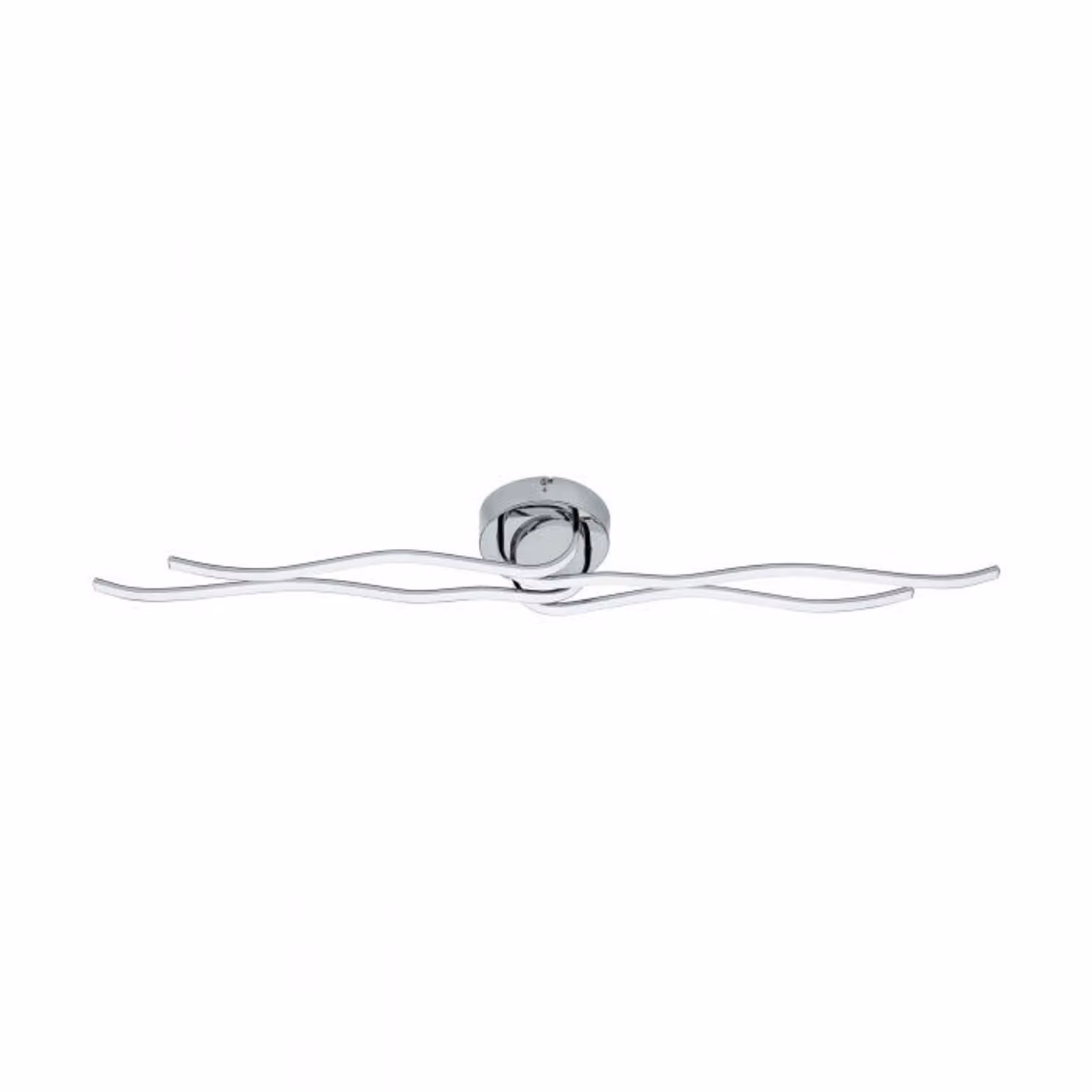 Plafoniera Moderna Roncade Led Alluminio Cromo