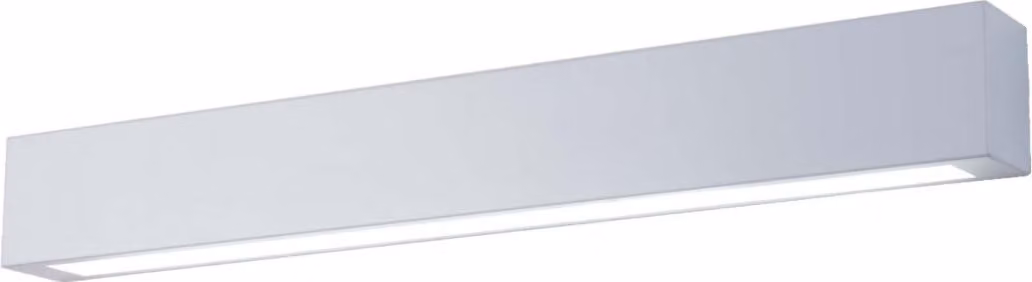 Moderna lampada da soffitto lineare 63 cm colore variabile LED 18W IP44 IBROS Light Prestige