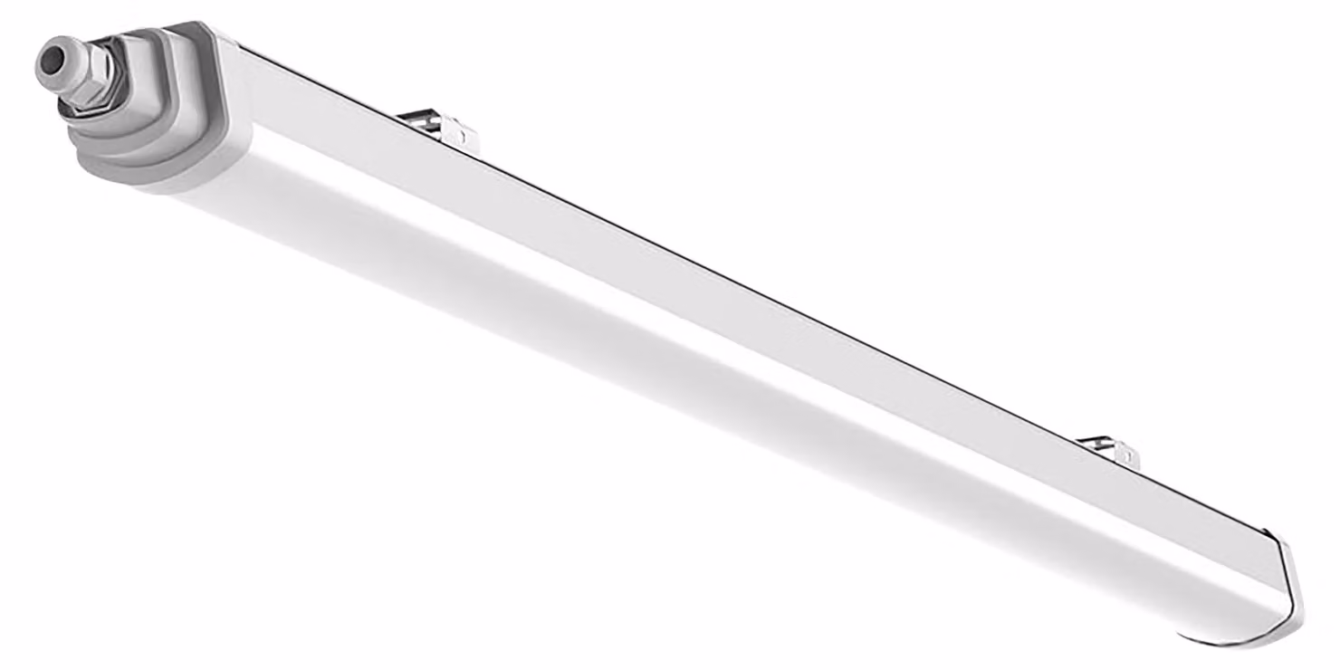 Lampada a LED per ambienti umidi V-TAC VT-233926, classe di efficienza energetica: E, 18W, 2160 lumen, 6500K, 120°, grado di protezione IP65
