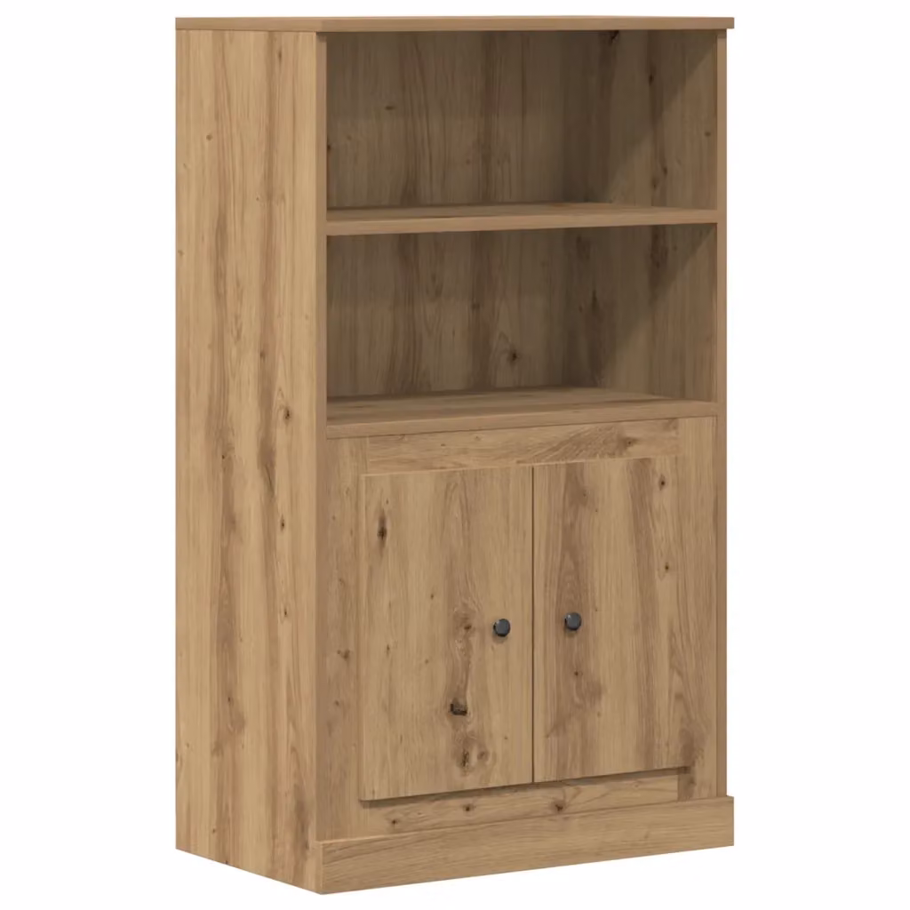 Credenza Buffet Design Mania in Legno Rovere Marrone per Cucina e Soggiorno L/P/H: 60 x 35,5 x 103,5 cm – 2