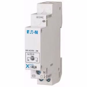 Eaton Leuchtmelder Einzelleuchte, 24AC/DC, rot/grün Y7-284924 (Y7-284924)