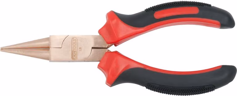 KS Tools BERYLLIUMplus pinza a becchi tondi 160 mm