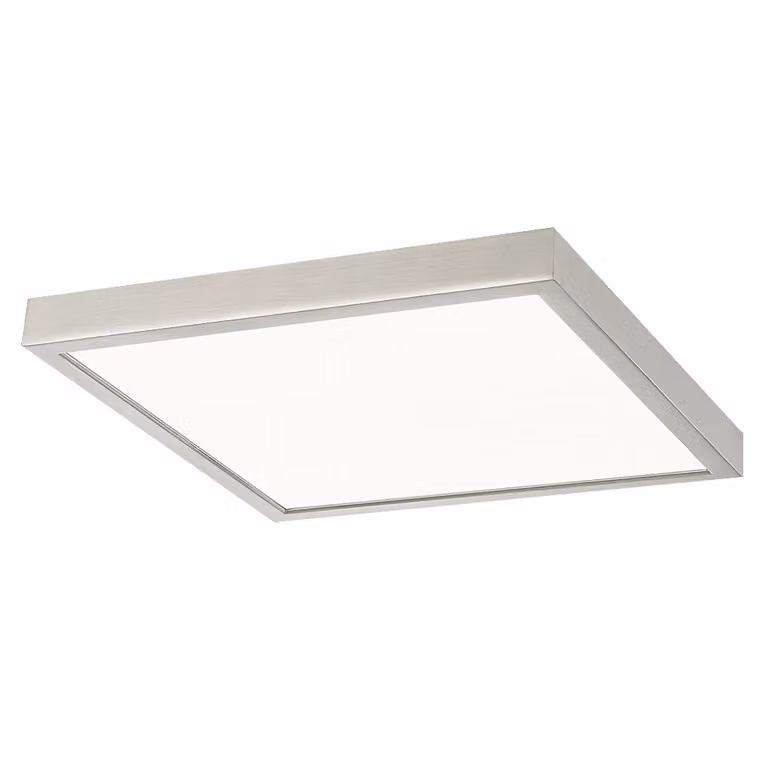 Plafond da incasso 40 cm LED 36W cromo satinato quadrato Lois 2670 Rabalux