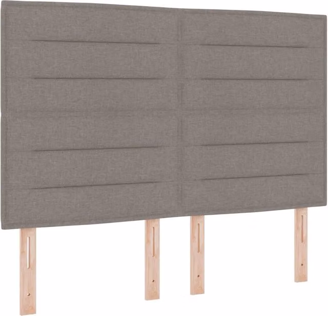 Testiera | Testata LED con strisce LED con Testiera | Testata Talpa 144 cm Tessuto