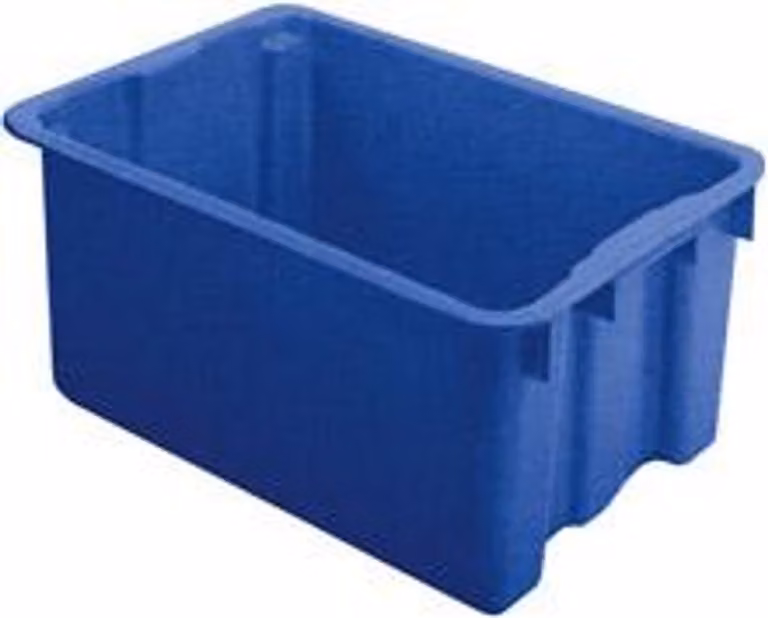 LA-KA-PE Contenitore girevole impilabile PP blu - LB60/40 BLU