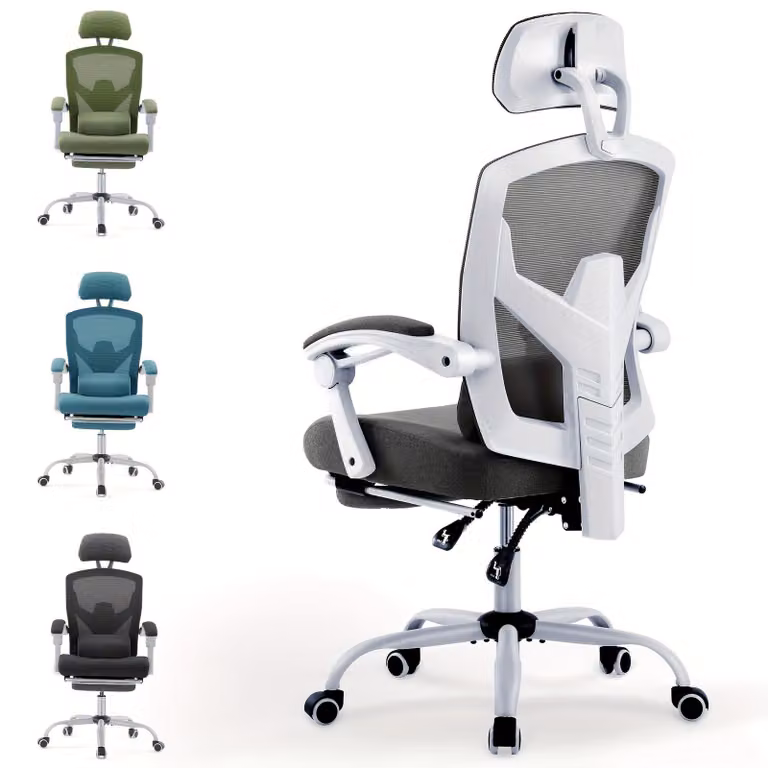 Sedia ergonomica da ufficio - Sedia da scrivania - Sedia per ufficio - Sedia da gaming - Sedia da lavoro - Braccioli regolabili