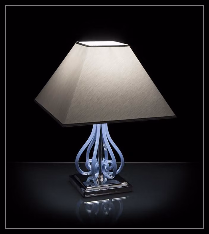 Leuchte Kristall Lampe Tischlampe Elite Bohemia Steh Nachttisch Schreibtisch