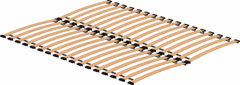Telaio letto 160x200 con 34 doghe