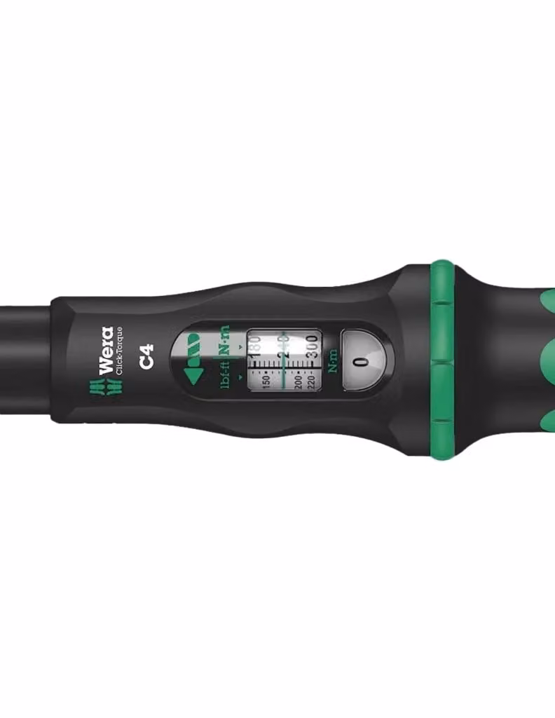 Chiave dinamometrica Wera Click-Torque C 4 da 1/2" 60-300 Nm colore nero – 2
