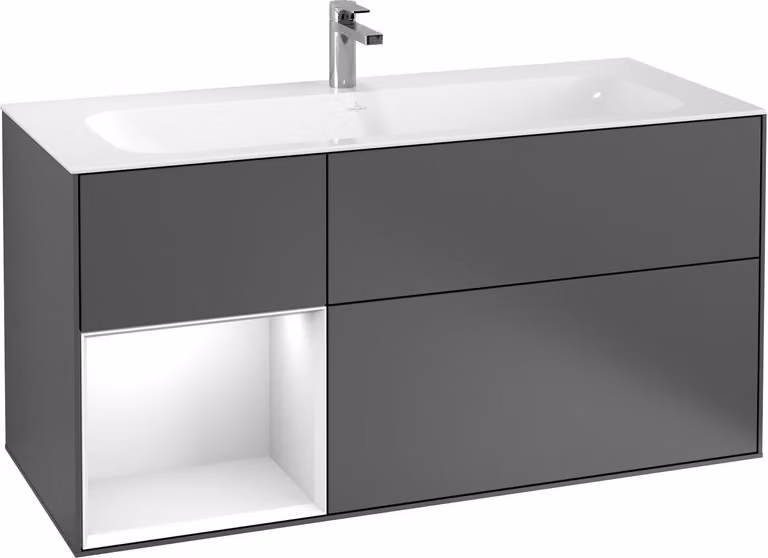 Villeroy & Boch V&B FINION mobile da bagno 1196x591x498 Reg go ma/wh ma