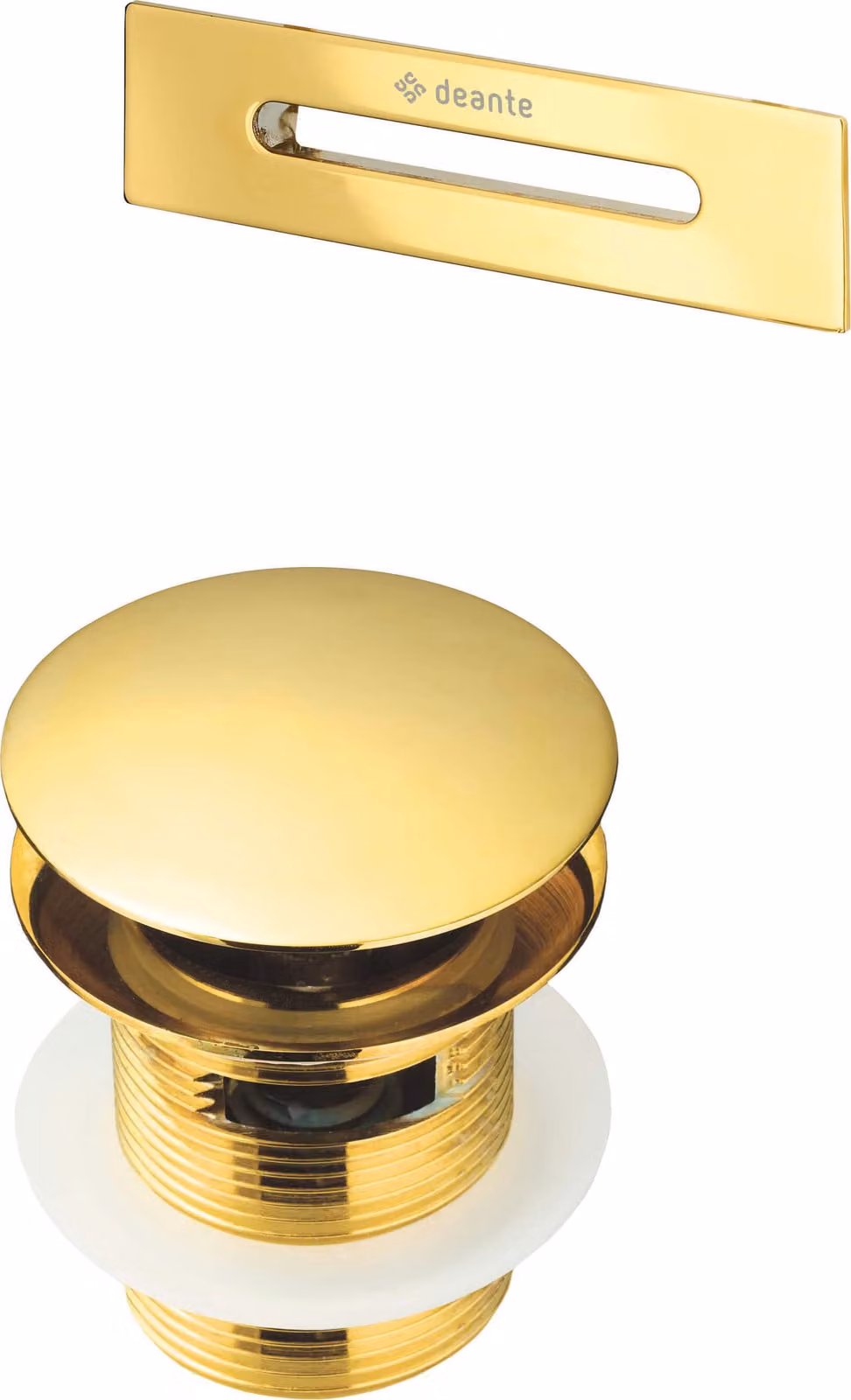 Bathtub accessories set - stopper and overflow