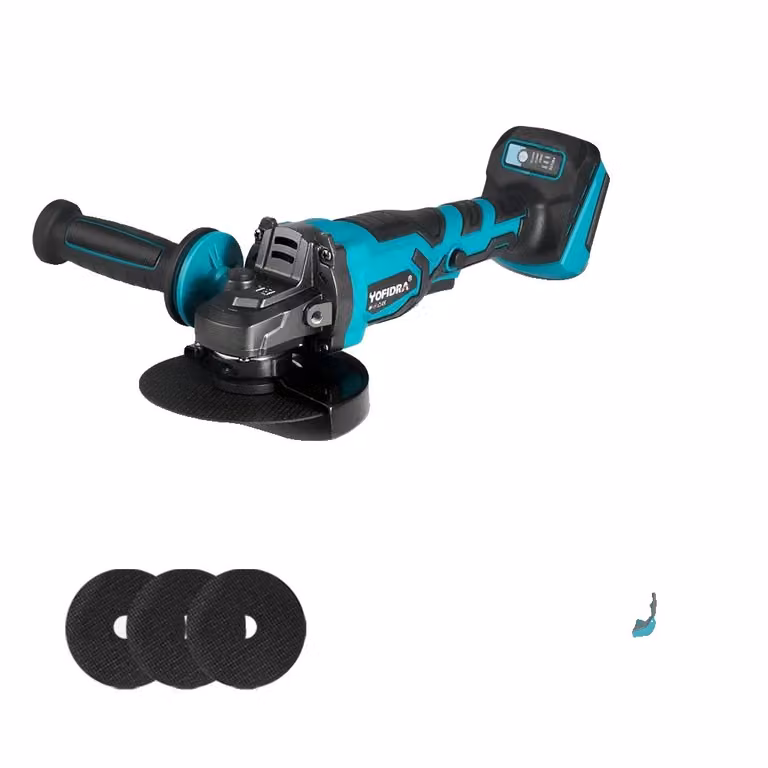 Smerigliatrice angolare, diametro disco 125 mm, potenza 3000 W, velocità variabile, senza batteria