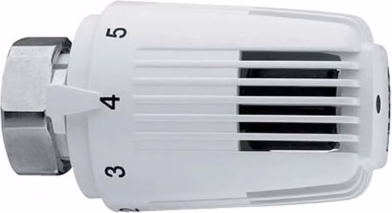 Testa termostatica Herz Fig.7235(01) bianca, 1 pz.
