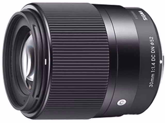Obiettivo Sigma 30mm f/1.4 DC DN per Sony E-Mount, Grandangolo, Nero