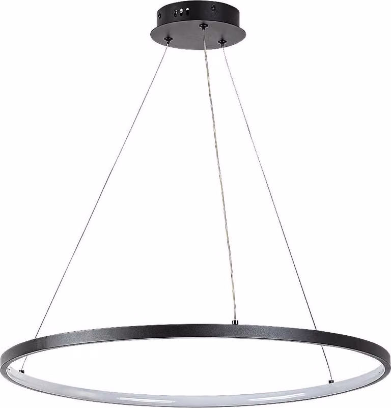 Rabalux Lampada a sospensione LED nera Beliza 600 mm 55 W 72344