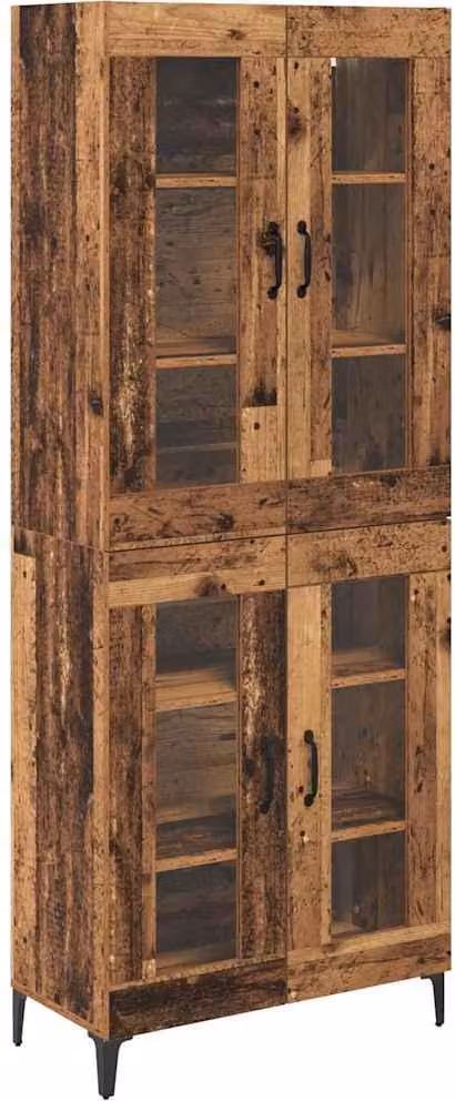 Credenza Legno vecchio 69,5 x 34 x 180 cm Legno multistrato