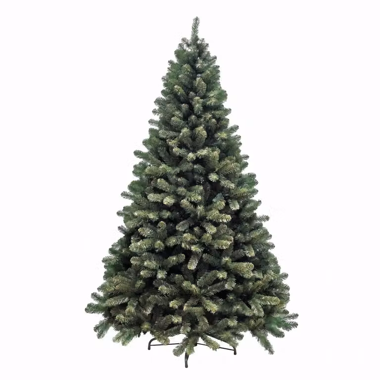 Albero di Natale Artificiale VESTIAMO CASA Gran Natale Verde, H 230 cm, Diametro alla base: 139 cm