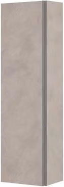 Pensile da bagno sospeso beige con ante soft close e ripiani interni H: 135 cm – 1