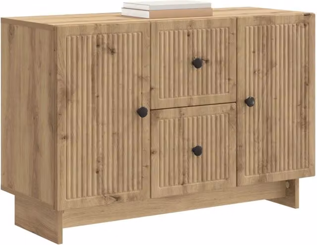 Credenza | Madia | Buffet da pranzo | Armadio da pranzo con cassetto Rovere Artigianale 89 x 34,5 x 60 cm