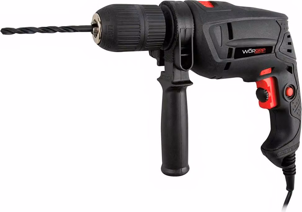 Trapano a percussione Worgrip 600w Argento Taglia unica / Spina UE 220V Argento Taglia unica