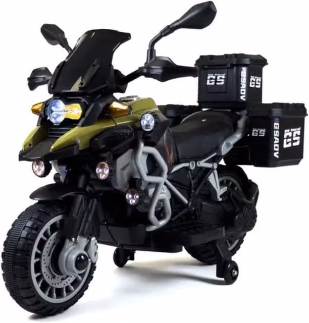 Tecnobike Shop - Moto Elettrica Adventure 12V 7Ah per Bambini-Verde