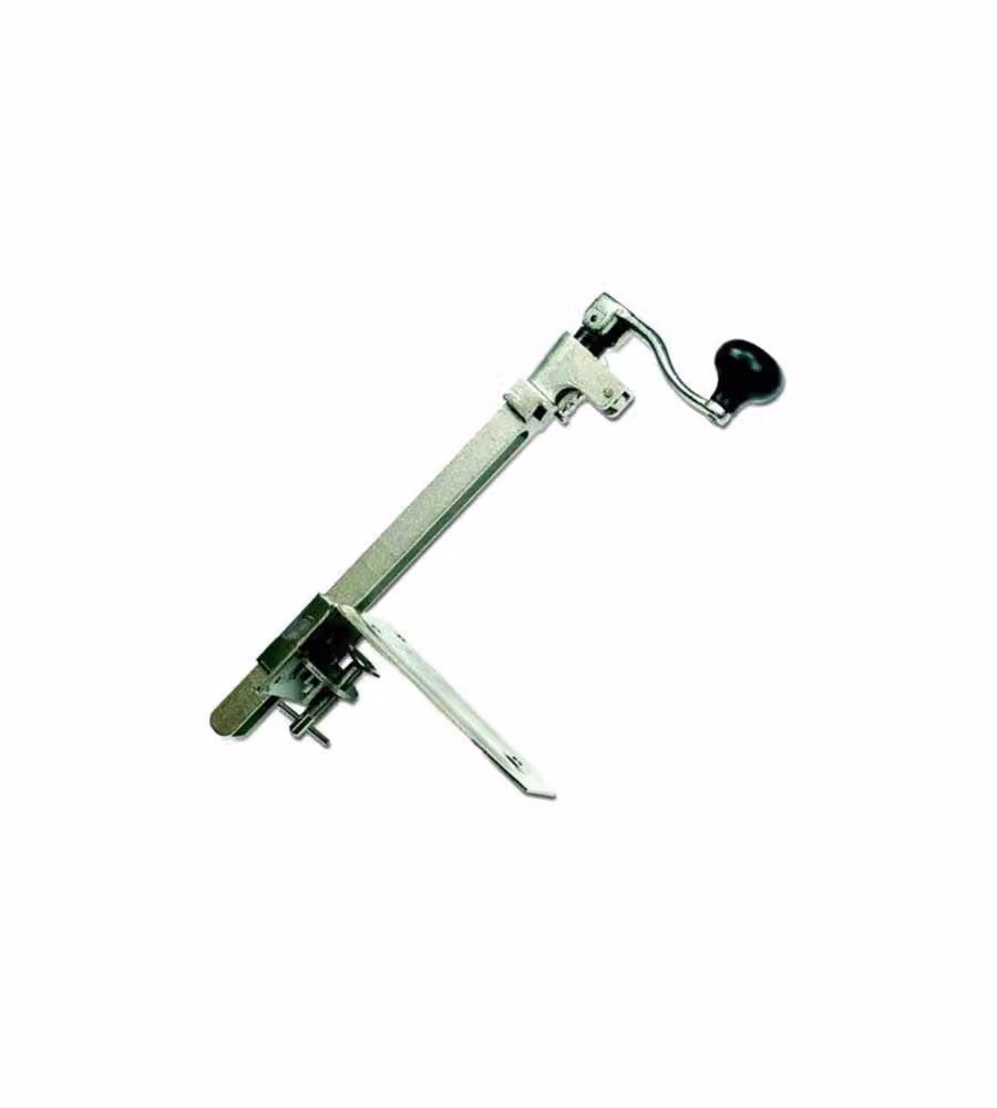Apriscatole da banco Ilsa in metallo argento H 41 cm