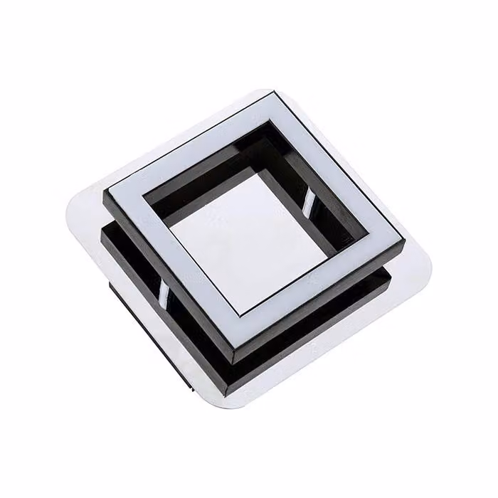 Plafoniera LIKYA-1 Luce di superficie 5W 300lm 4000K IP20 Cromo | HOROZ
