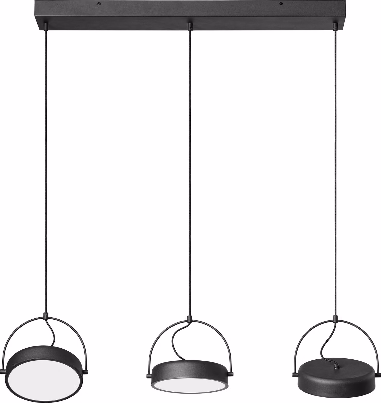 Decor Puck 3XPendant LN 36W 930 Nero