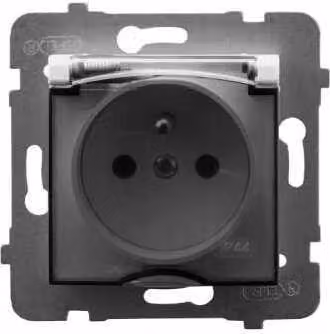 Ospel GPH-1UZ/m/00/d, Bianco, Grado di protezione IP44, 16 A, 71 mm, 42 mm, 71 mm