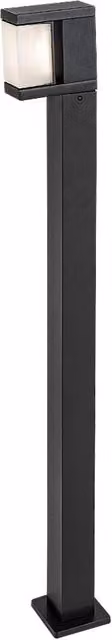 Paletto da giardino Rabalux nero con LED 10W 4000K IP54 Altezza: 105 cm