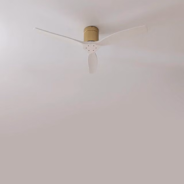Ventilatore da soffitto Cecotec EnergySilence Aero 5400 Classic Gold&White con telecomando e timer