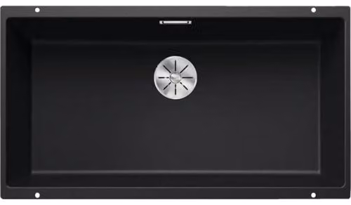 Lavello Blanco SUBLINE 800-U 83 x 46 cm nero 526005