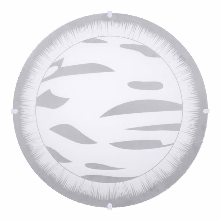 Plafoniera INCA 2xE27/40W, vetro bianco opaco Ø 400, dimmerabile