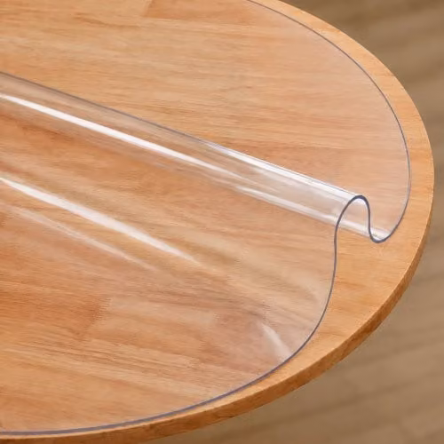 Tovaglia Rotonda Trasparente in PVC VEVOR, Diametro: 123 cm