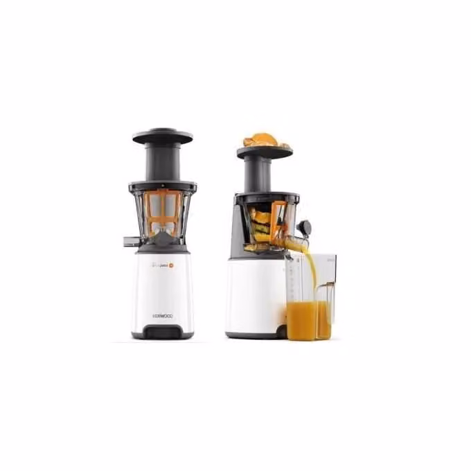 Kenwood JMP400WH PureJuice Estrattore di Succo a Freddo 140 W, Colore Bianco, Capacità Succo 1 l – 2