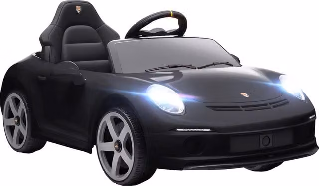 Auto Elettrica per Bambini XYLO con Telecomando, Musica USB e Cintura di Sicurezza, Colore Nero