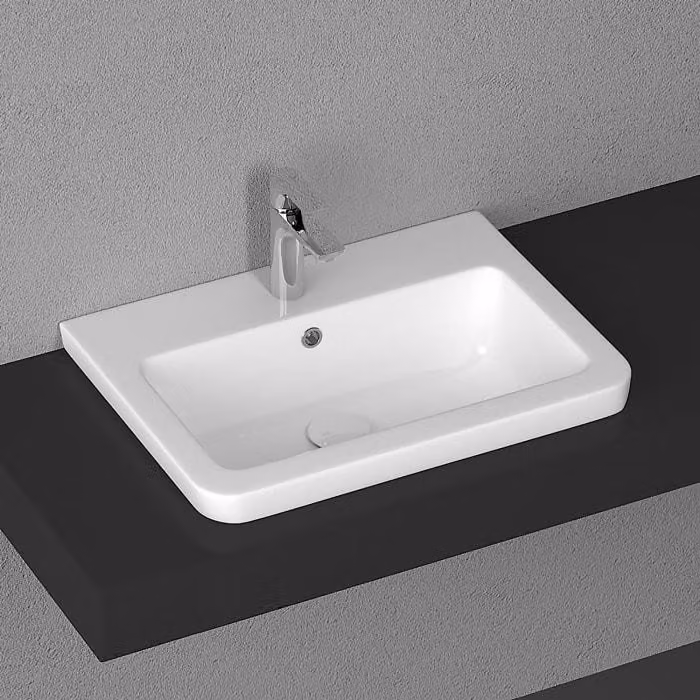 Mobile bagno con lavabo, 60 cm