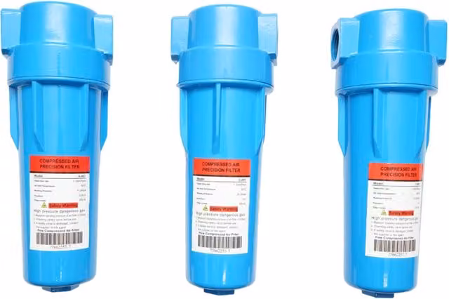 Set di filtri A,C,T-001 per compressore d'aria a vite 11KW/15A, GK63