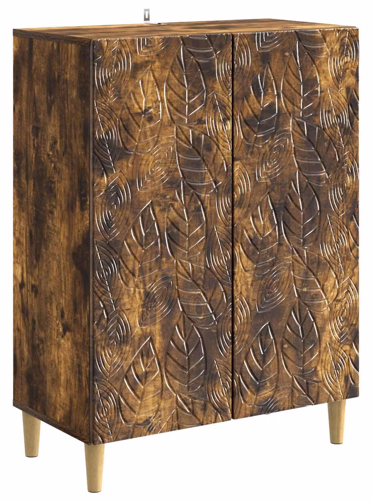 Credenza Rovere Fumo 66 x 34,5 x 90 cm Legno ingegnerizzato