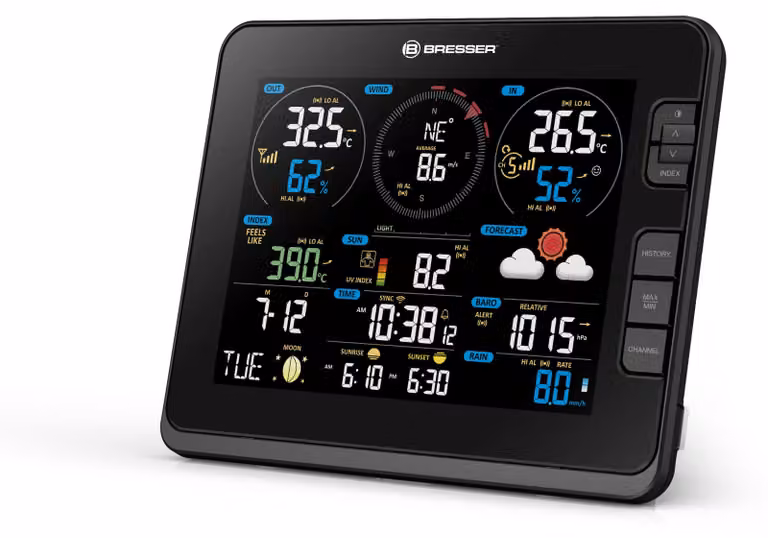 Bresser - 11818 - stazione base aggiuntiva/di ricambio per la stazione meteorologica wireless professionale WSX3001